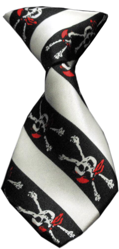 Dog Neck Tie Jolly Roger